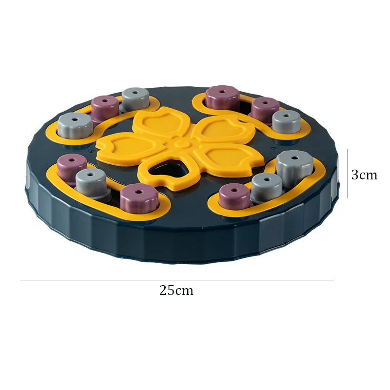 Dog Puzzle Games in Dark Blue 1