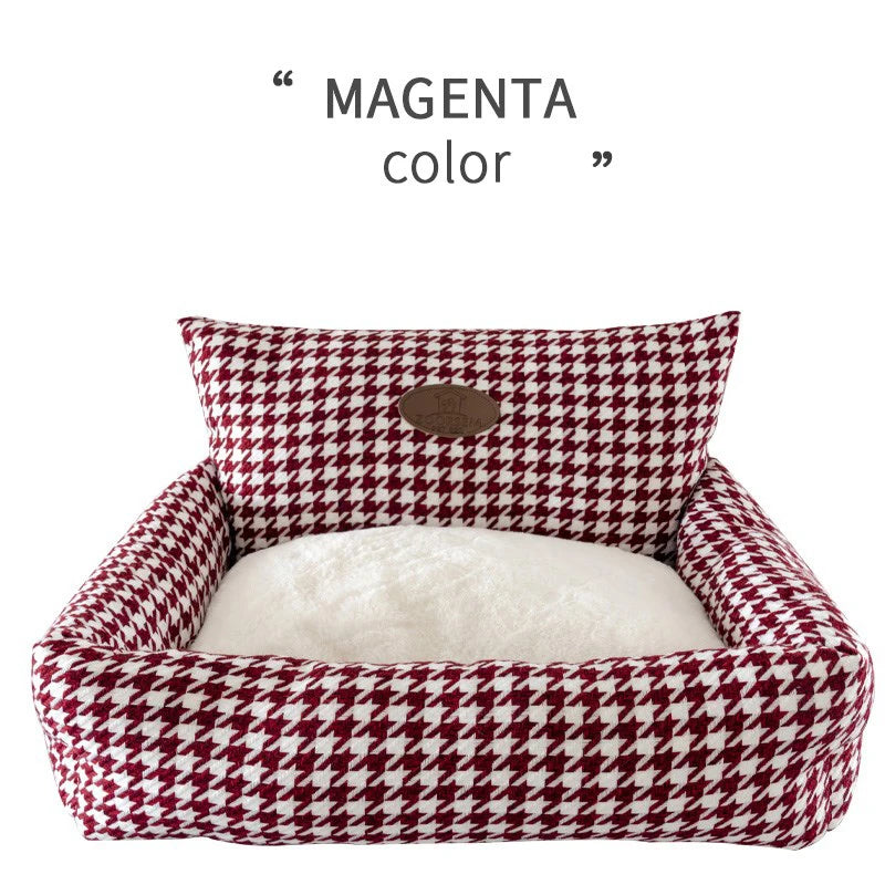 Cute Dog Beds in Red