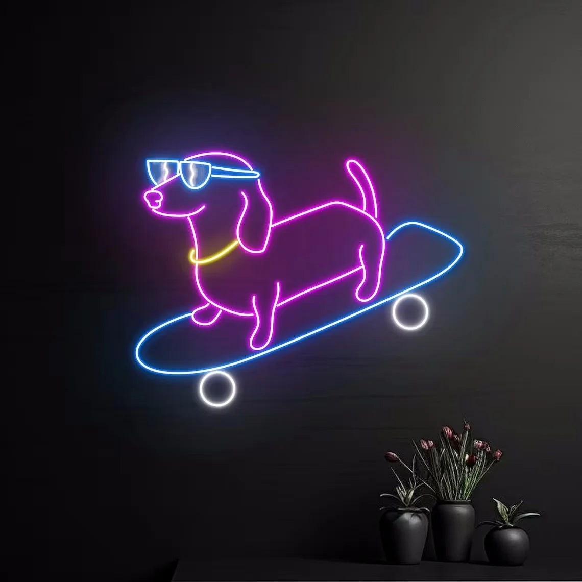 Dachshund Neon Sign