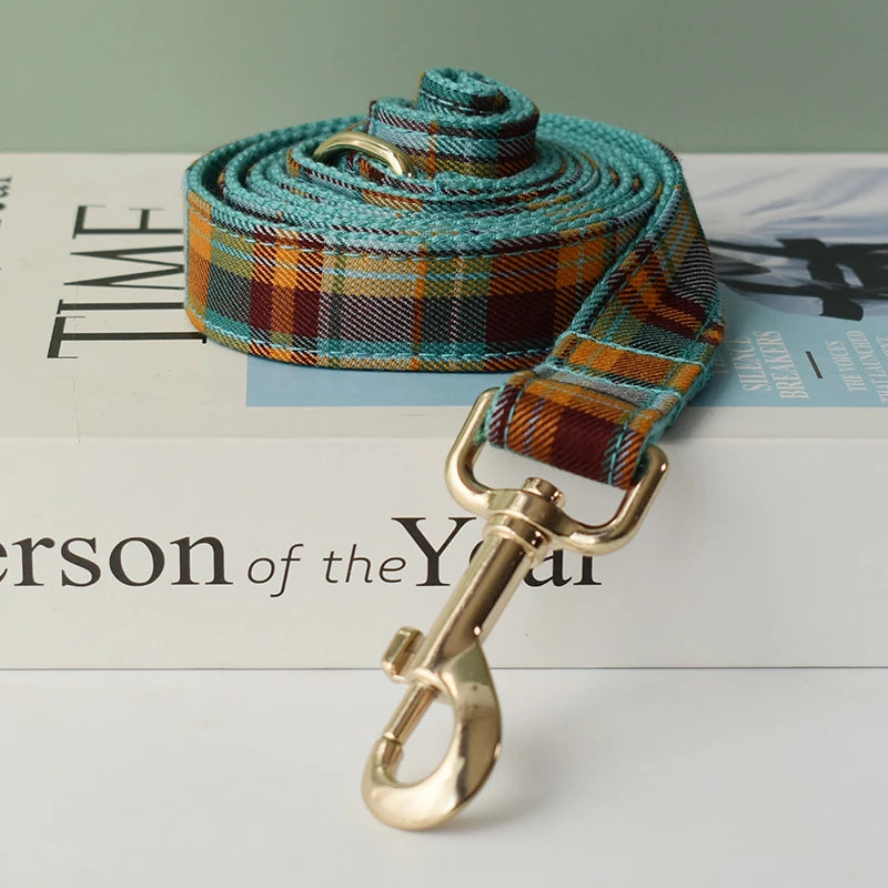 Grid Design Dog Collar