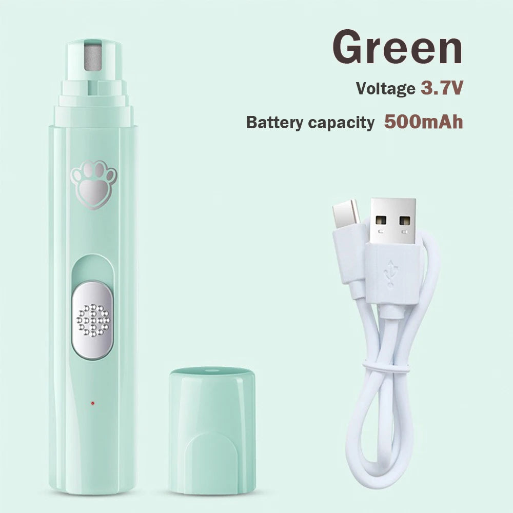 Dog Electric Nail Grinder in Green