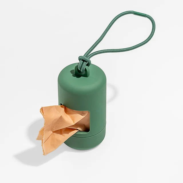 Dog Poop Bag Dispensers in Green