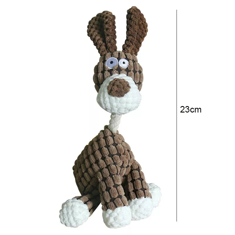 Donkey Squeaky Dog Toy in B