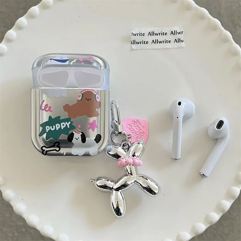 Balloon Dog Airpod Case in Multi Color