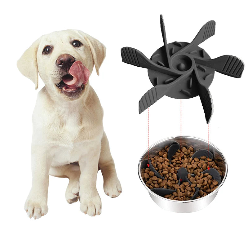 Slow Feeder Insert For Dog Bowl