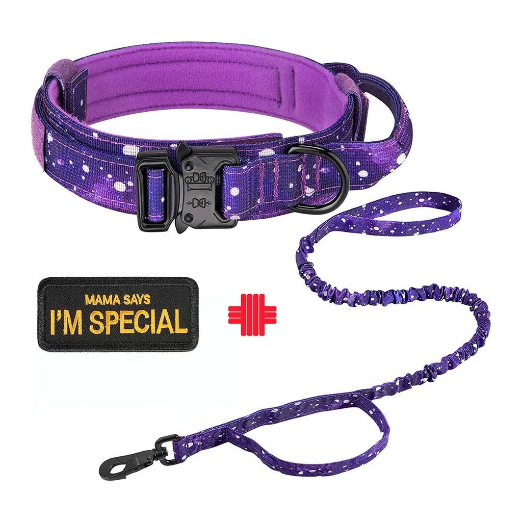 Tactical Dog Collar & Leash in Collar & Leash Set
