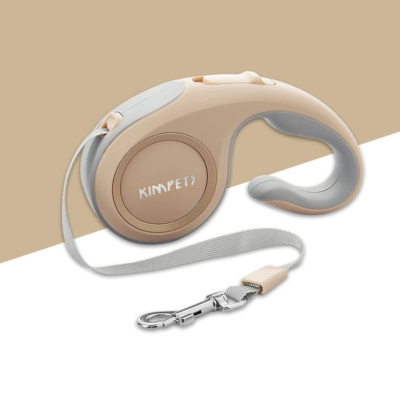 Dog Leashes Retractable in Champagne