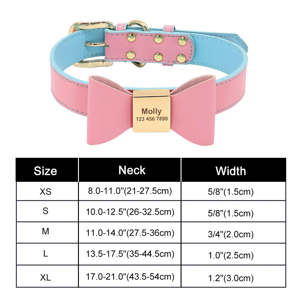 Dog Collar Bow in Pink Mickey