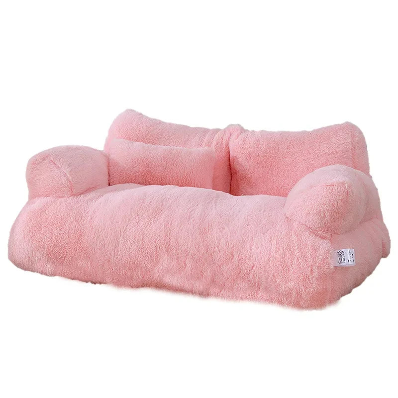 Dog Sofa Bed in Pink