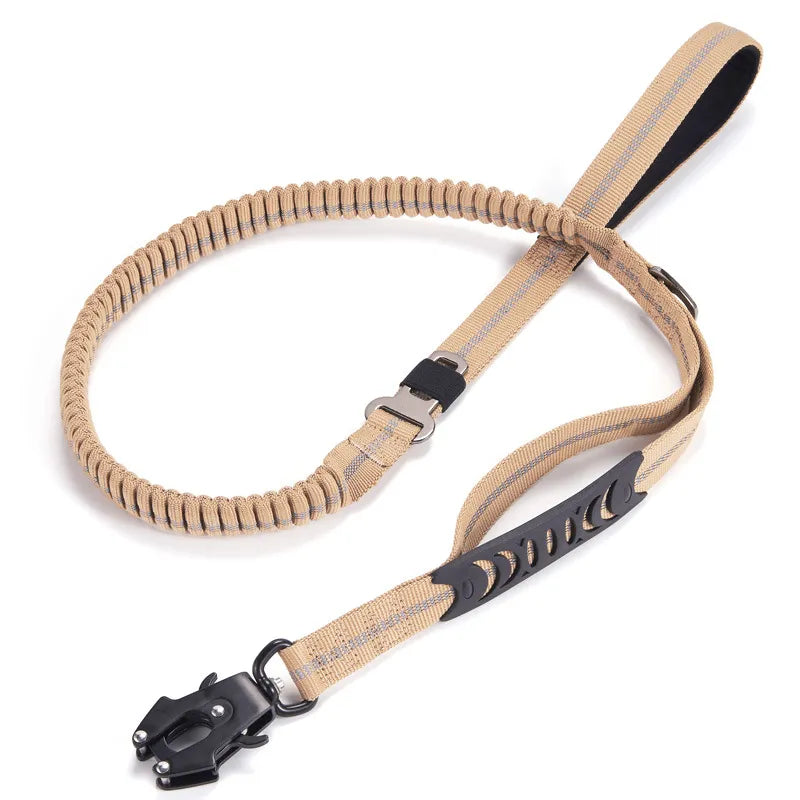 Tactical Dog Leash in Khaki