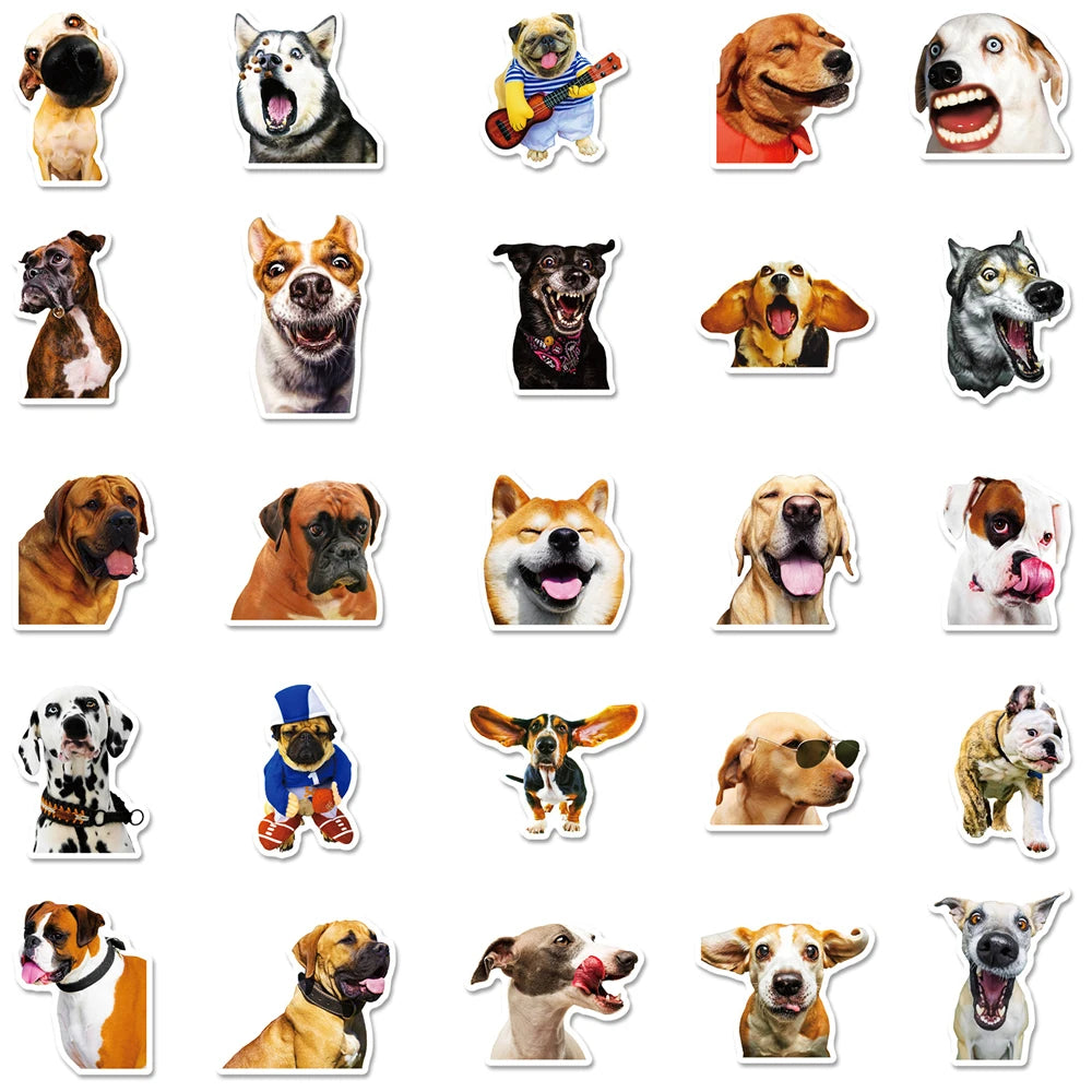 Funny Dog Stickers