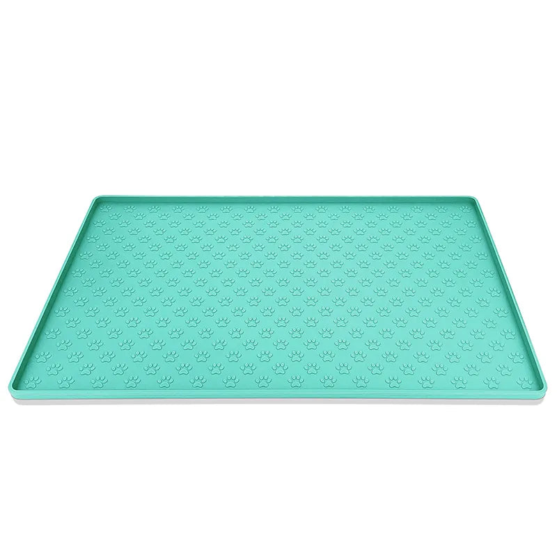 Dog Food Placemat in Green
