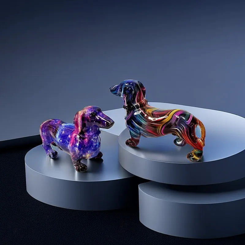 Dachshund Dog Statue