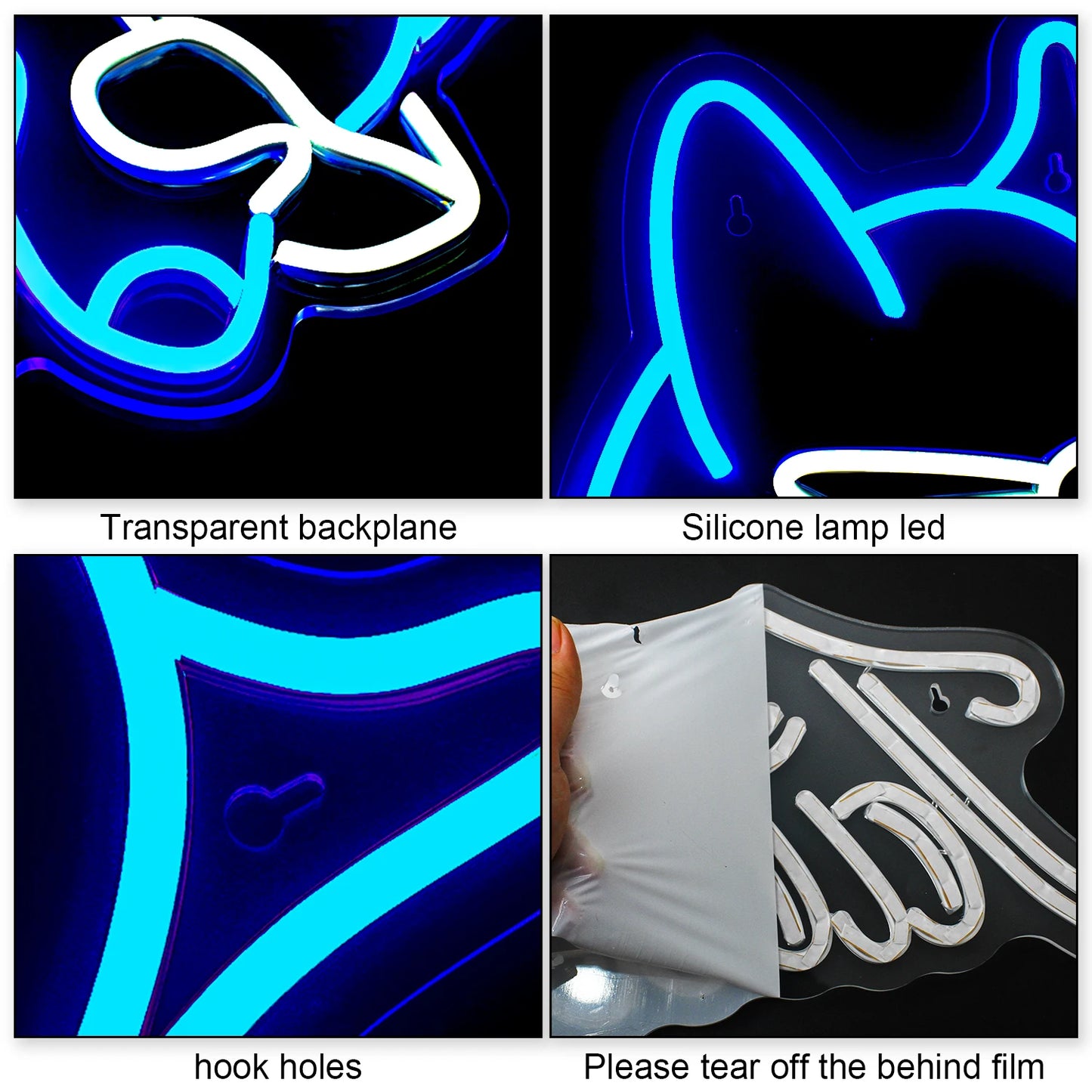 Neon Dog Sign