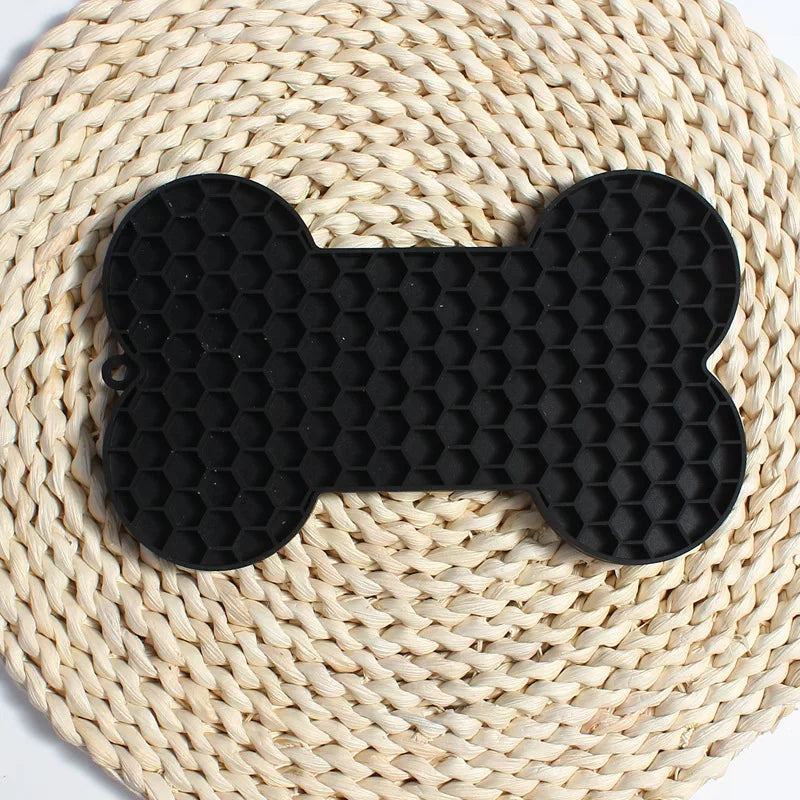 Lick Mat For Dogs in Black