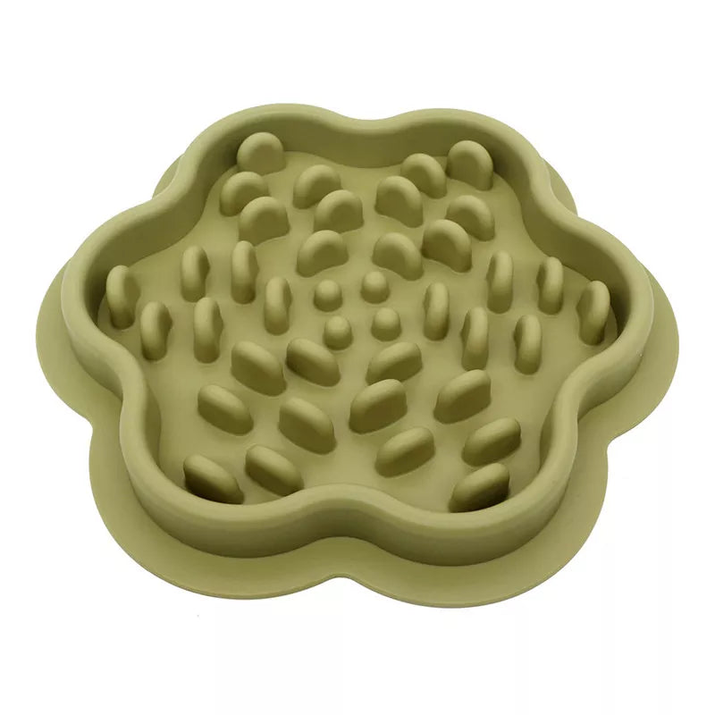 Slow Feeder Bowls For Dogs in Khaki