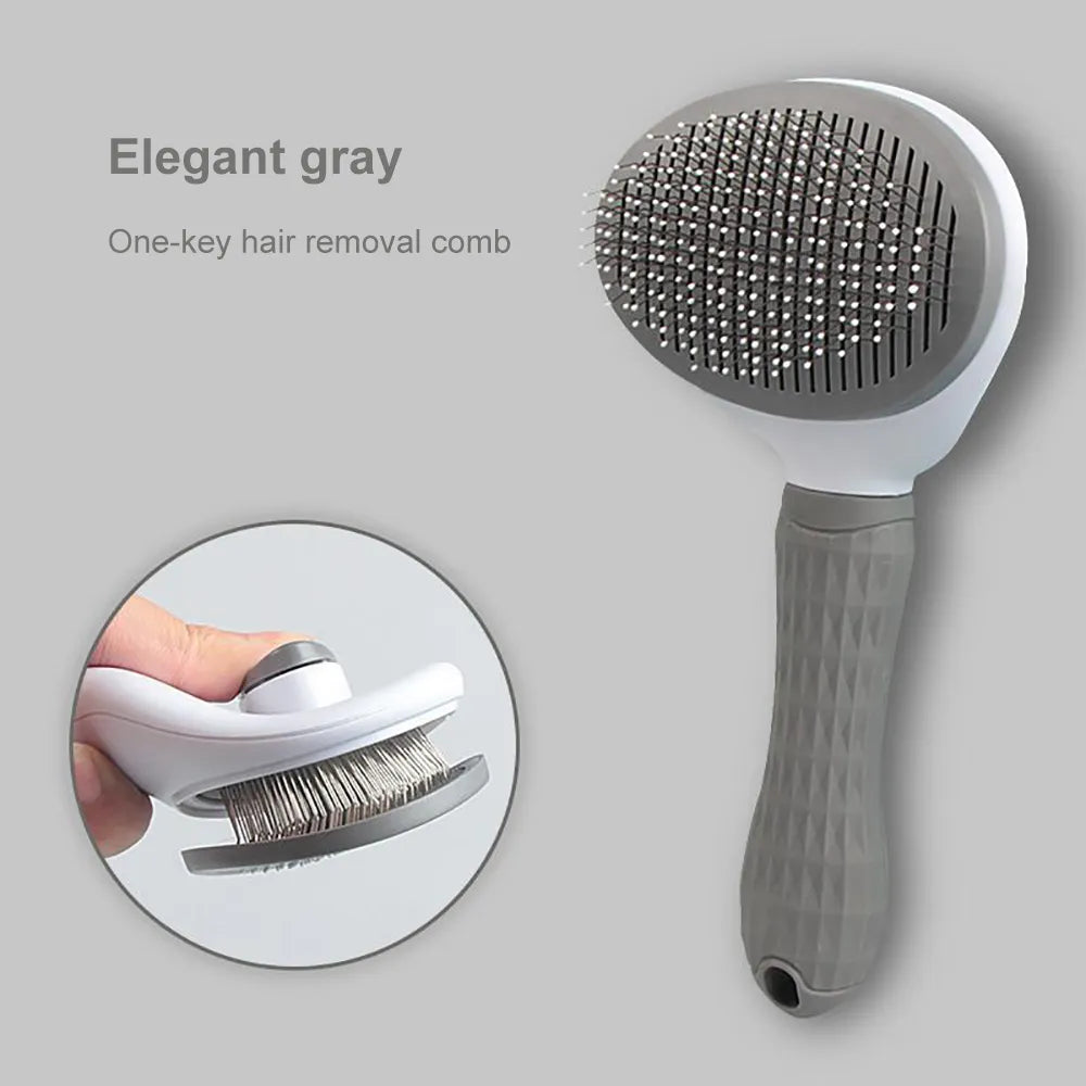Dog Hair Brush in Grey