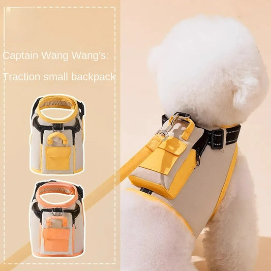 Dog Harness Backpack