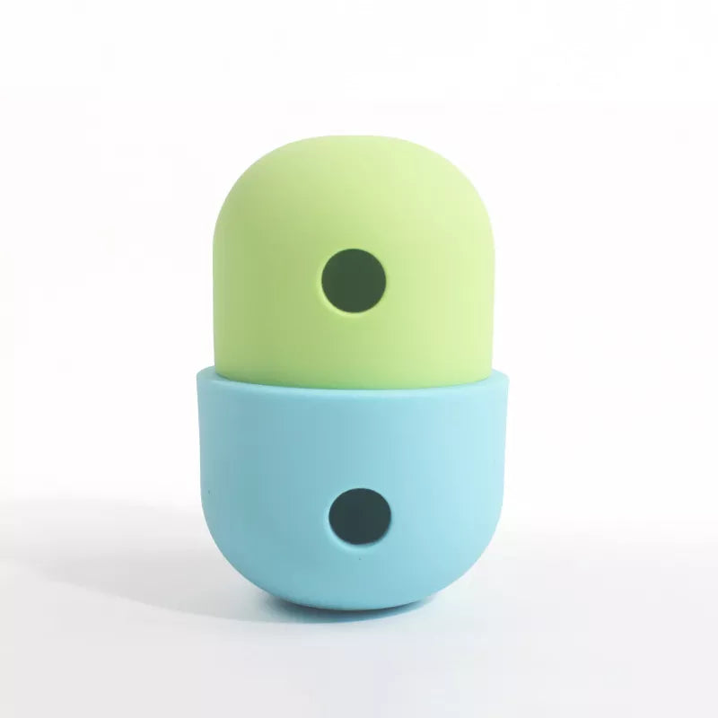 Dog Toy Kong in Yellow Blue