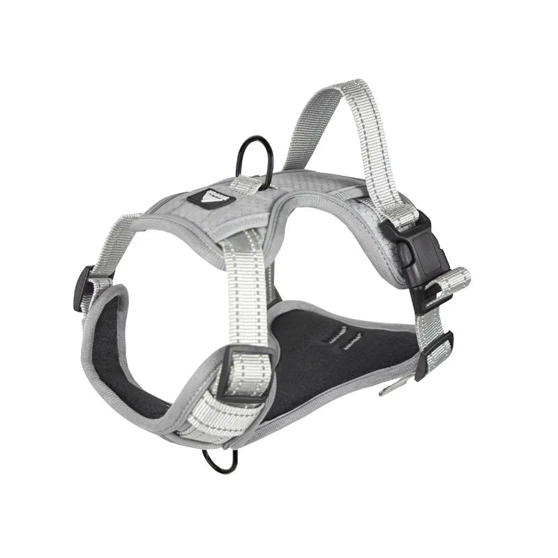 Adjustable Dog Harness in Grey