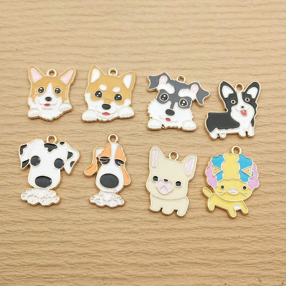 Dog Charms For Jewelry Making
