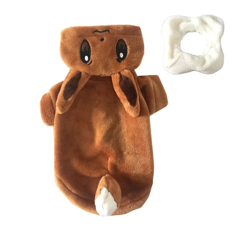Dog Fox Costume in Brown