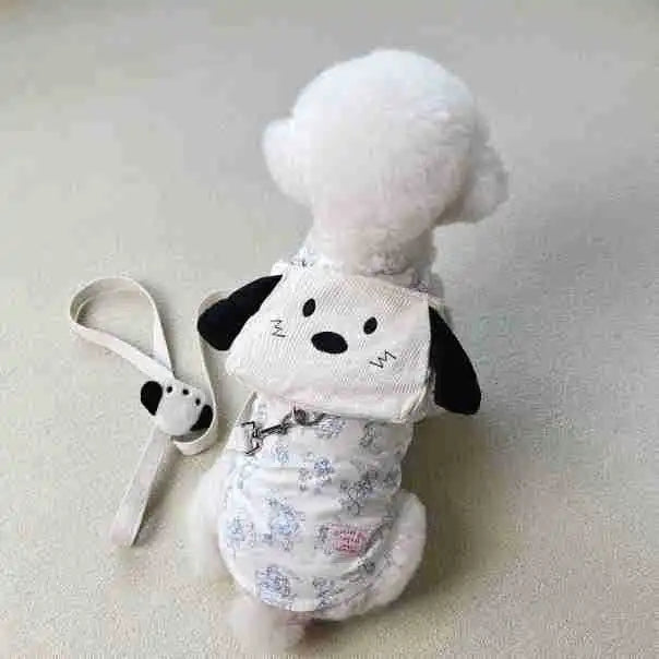 Cute Backpack For Small Dogs in Backpack And Leash