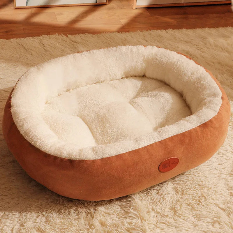 Soft Dog Beds in Orange