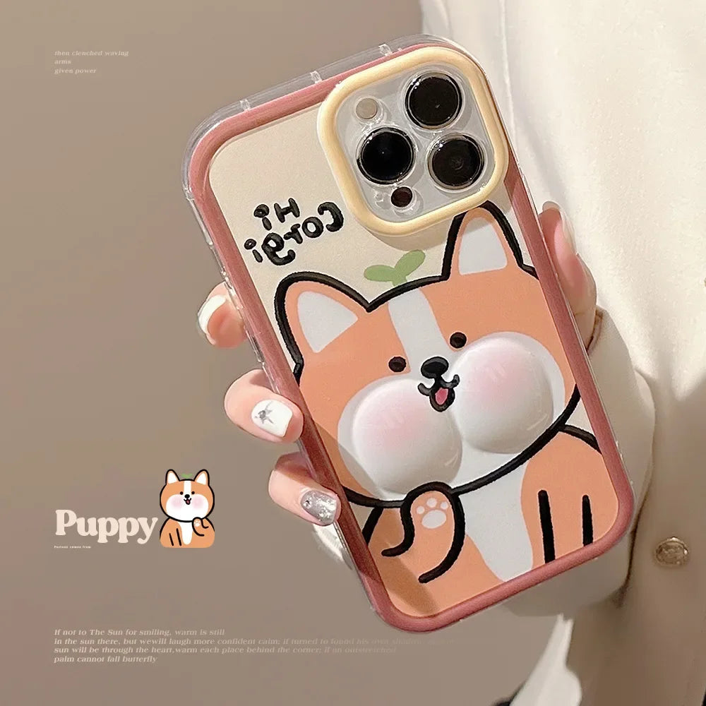 Cute Shiba Inu iPhone Case