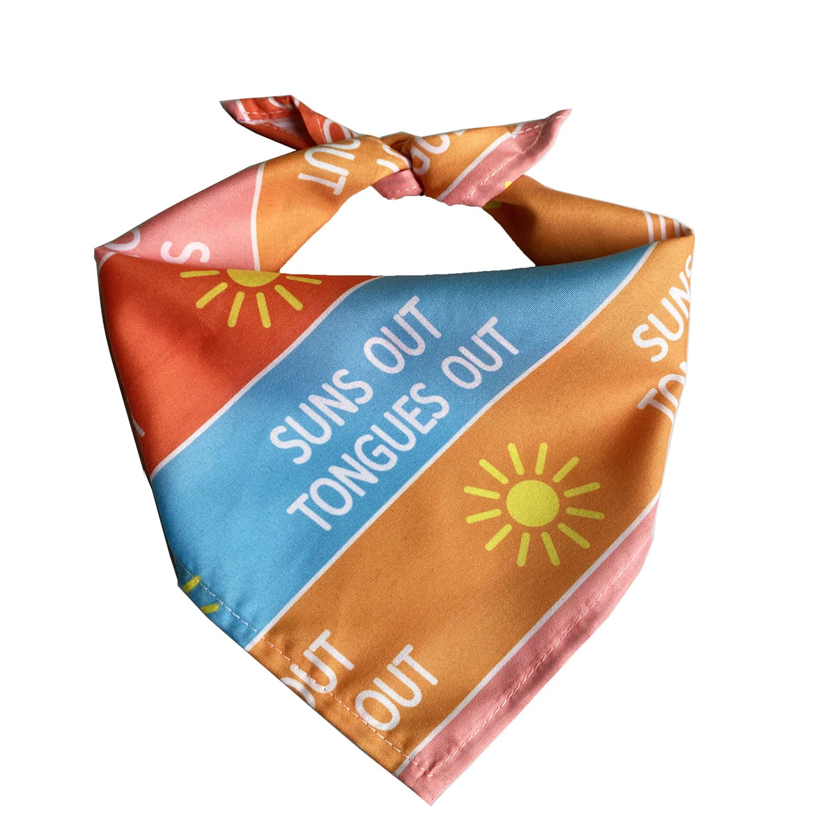 Dog Bandana in Orange