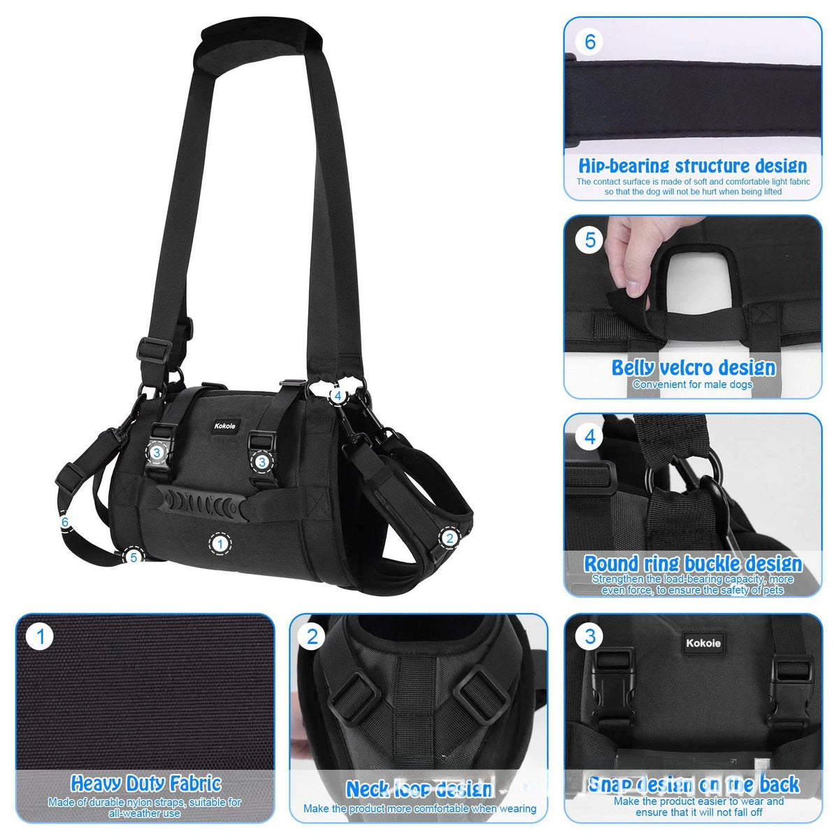 Dog Sling For Back Legs, photo 2