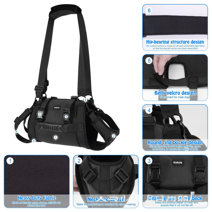 Packing: Includes 1 x vest harness