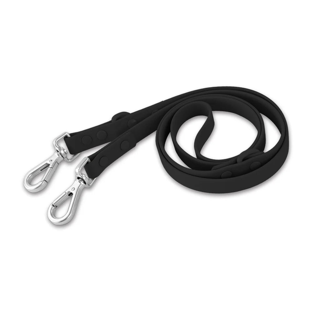 Double Harness For Dogs in Leash Black