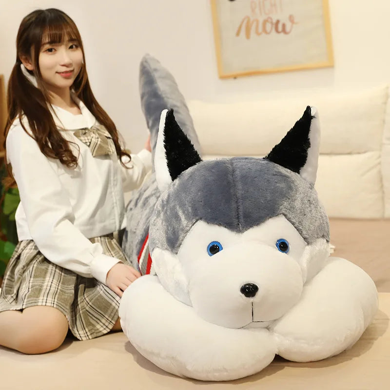Large Husky Plush Toy