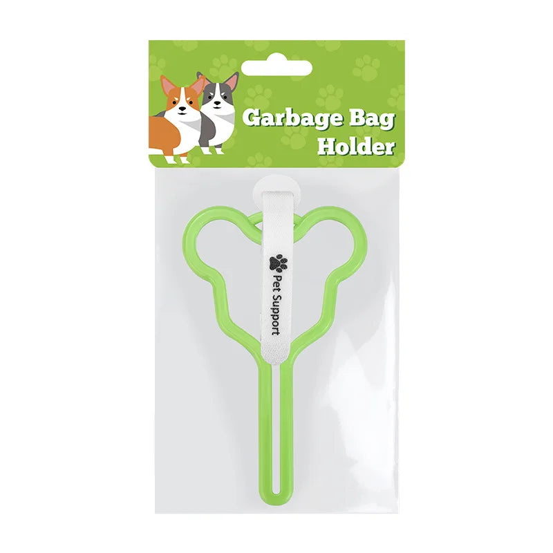 Dog Poop Bag Holder in Green