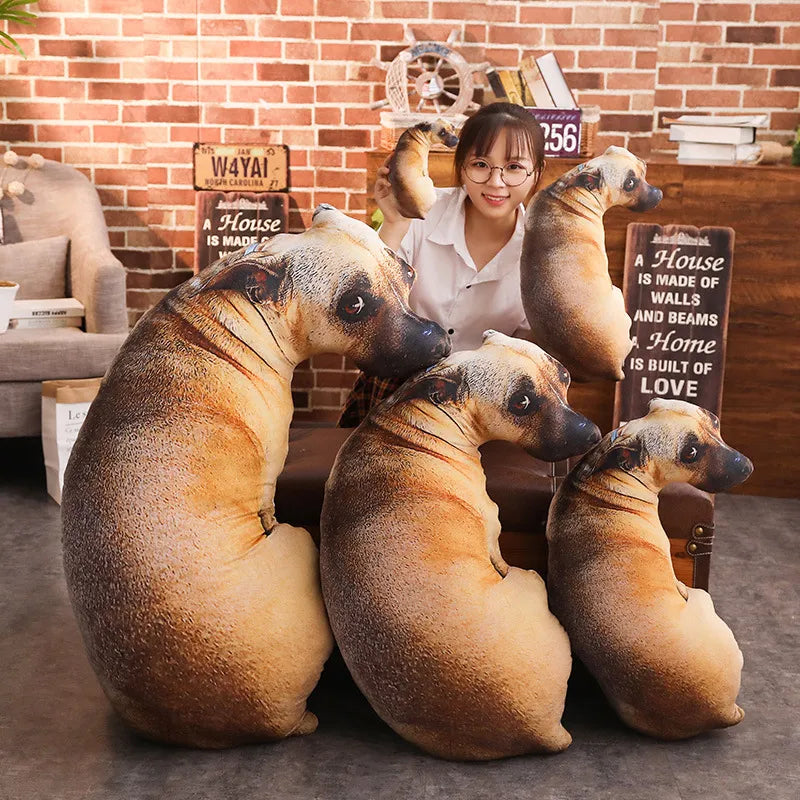 Funny 3D Dog Pillow