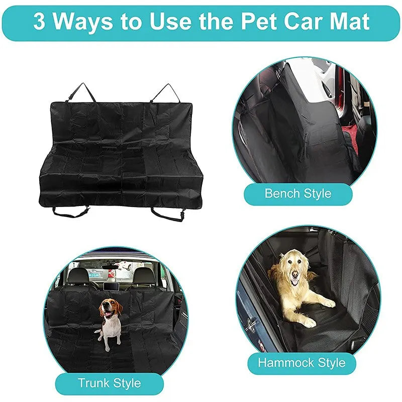Back Seat Car Cover for Dogs