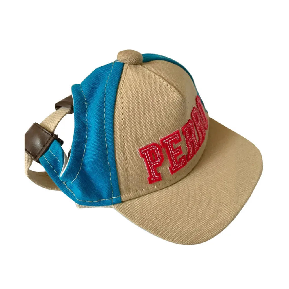 Dog Baseball Hat in Blue
