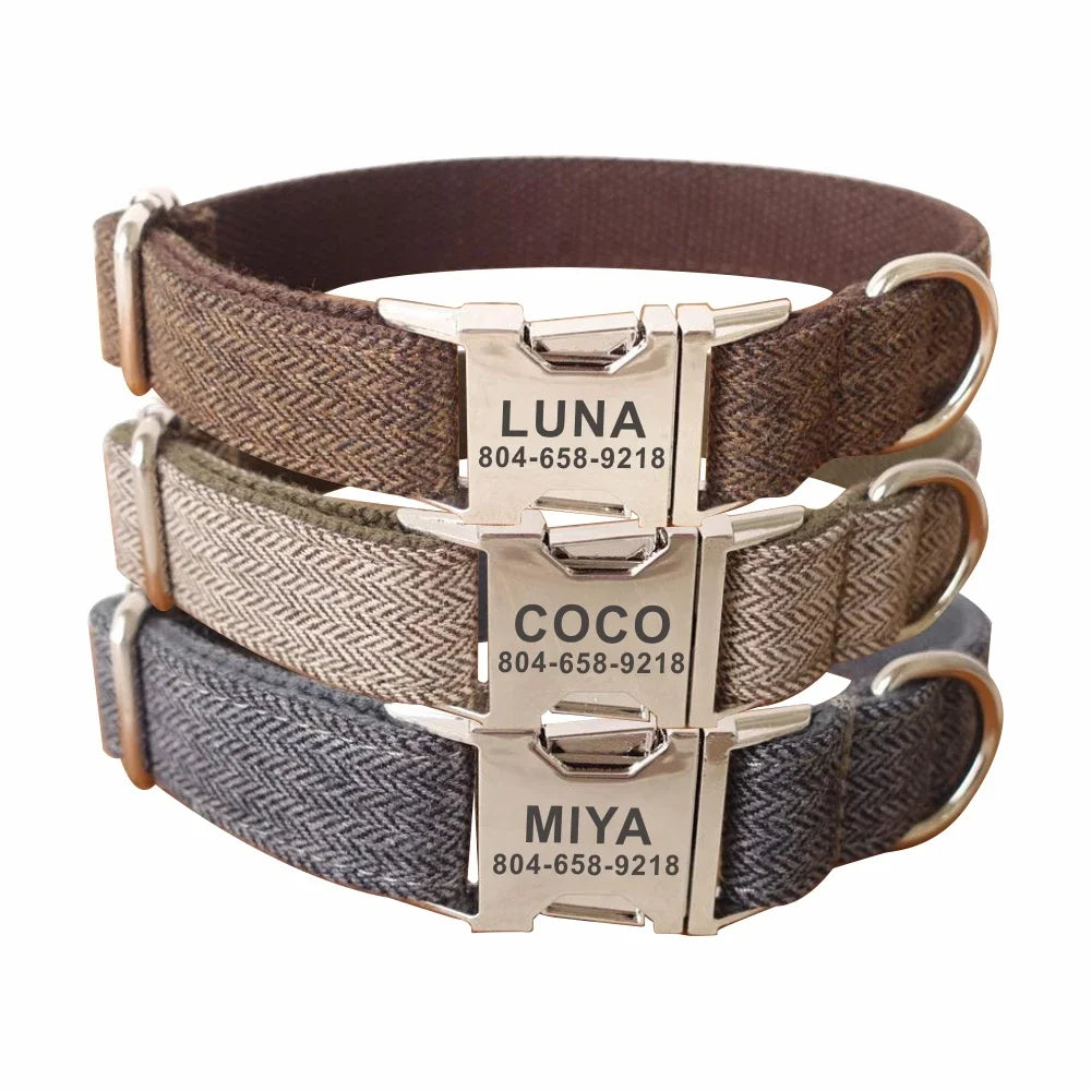 Personalized Buckle Dog Collar