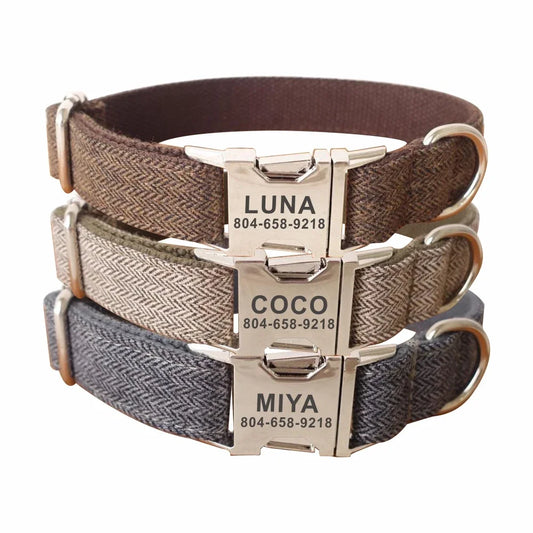 Personalized Buckle Dog Collar
