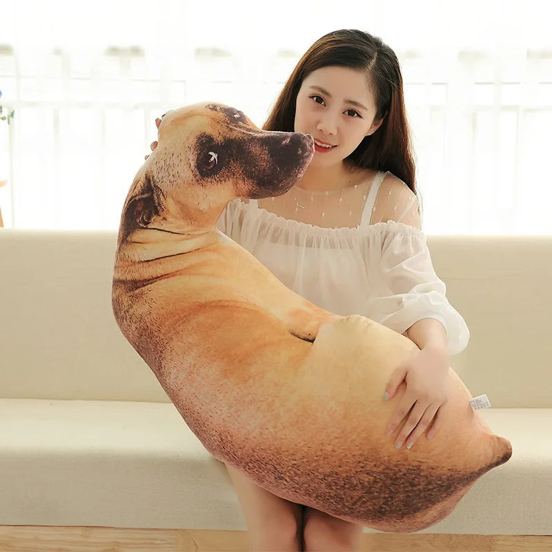 Funny 3D Dog Pillow