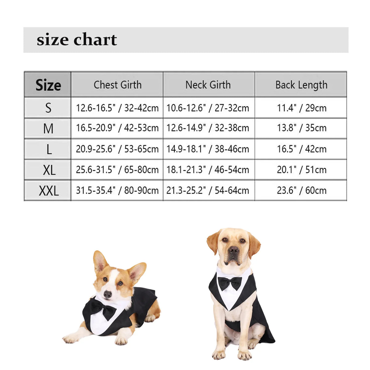 Dog Clothes Tuxedo, photo 5