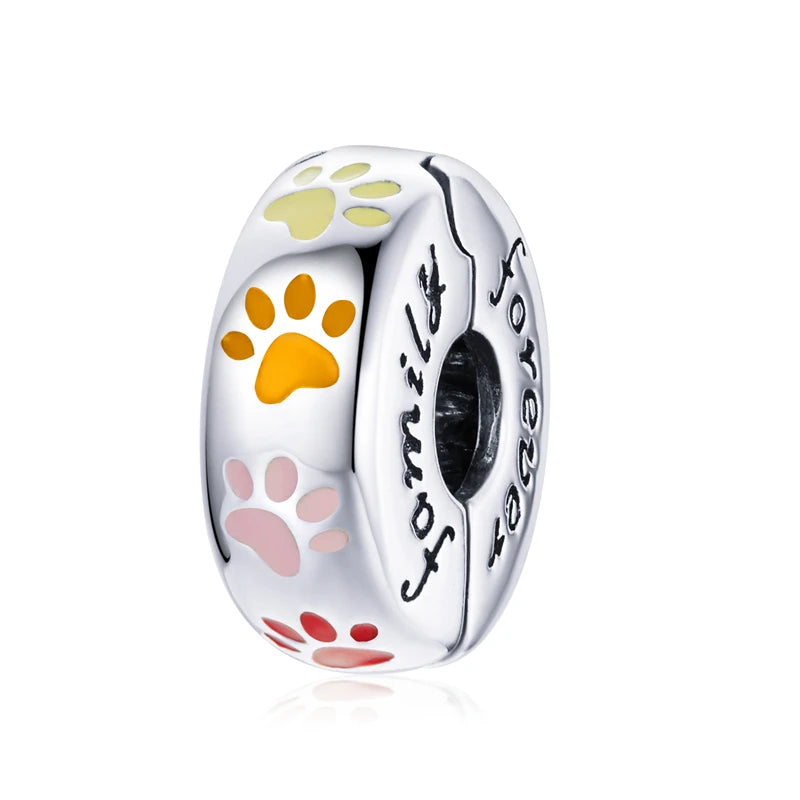 DIY Dog Charm in Silver