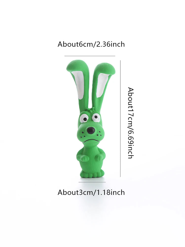 Dog Latex Chew Toy in Green