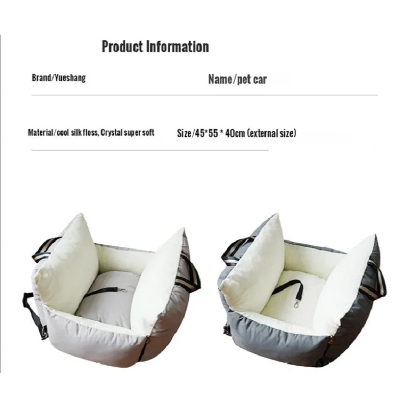 Small Dog Car Seat Bed