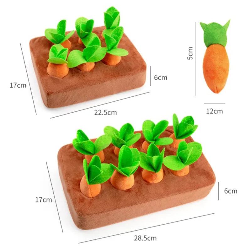 Carrot Snuffle Mat For Dogs