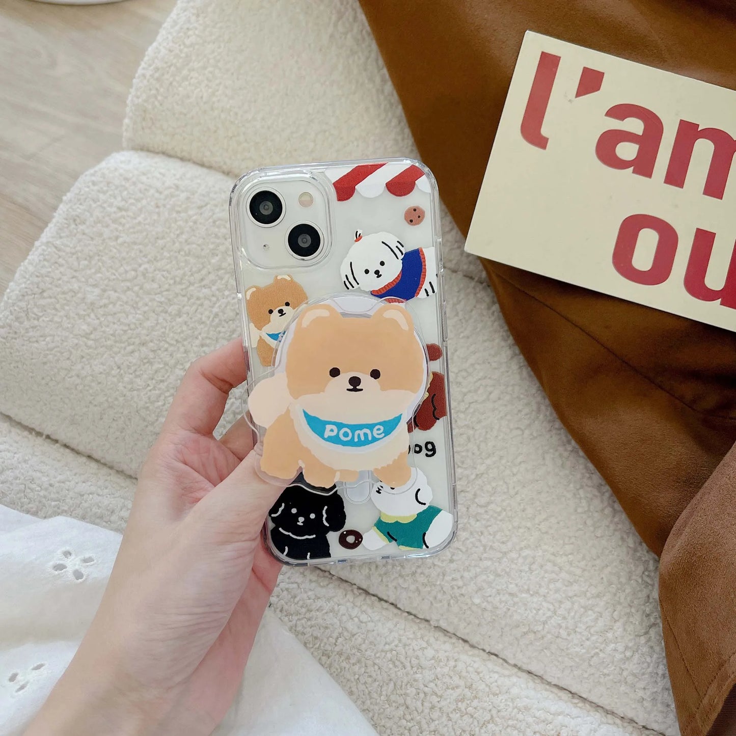 Magnetic Phone Cases Dog