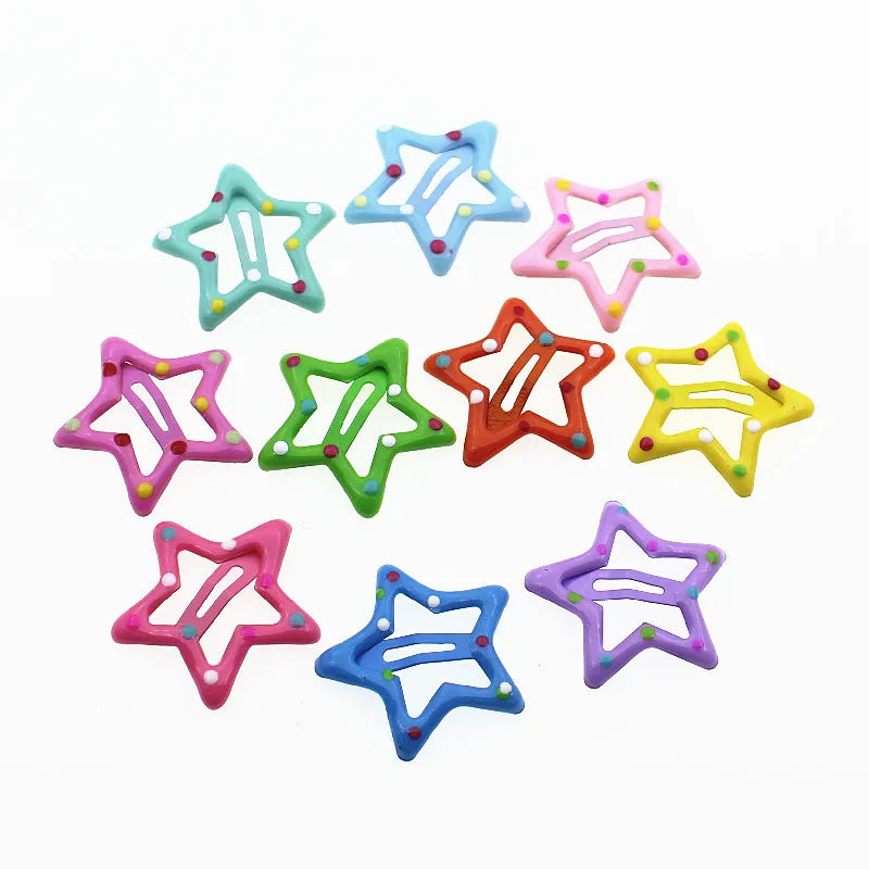 Dog Hairpin in Stars Dots