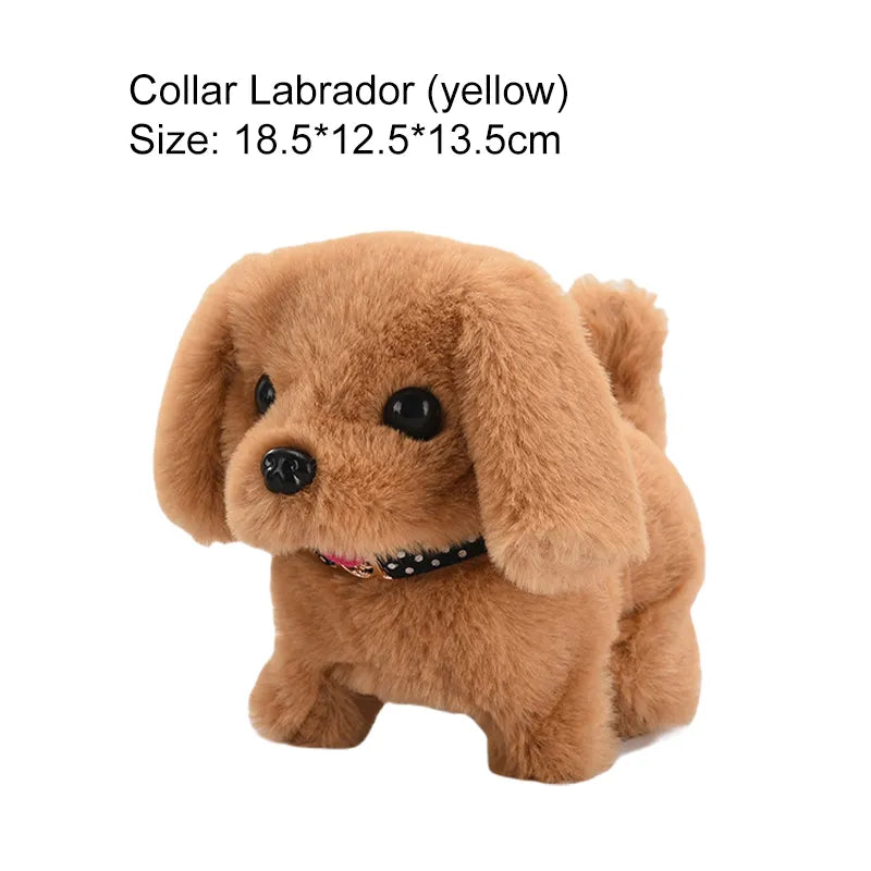 Realistic Dog Plush in Brown Labrador