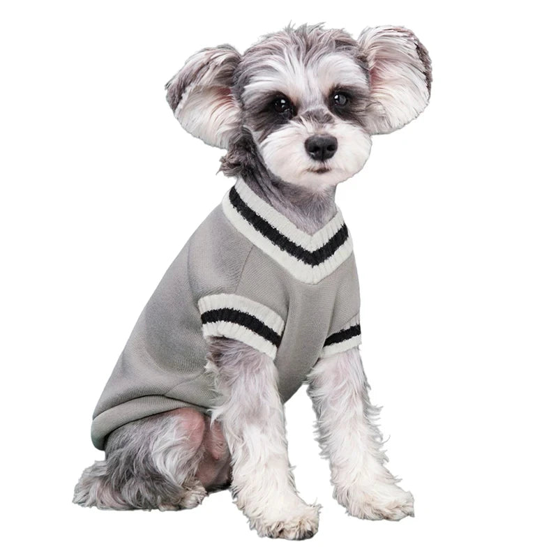 Dog Sweater Dog in Grey